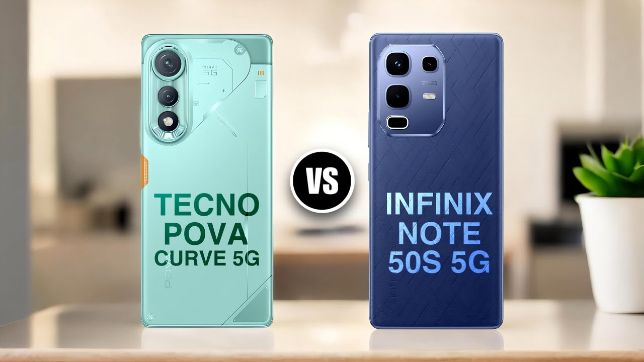 Tecno Pova Curve 5G vs Infinix Note 50S 5G