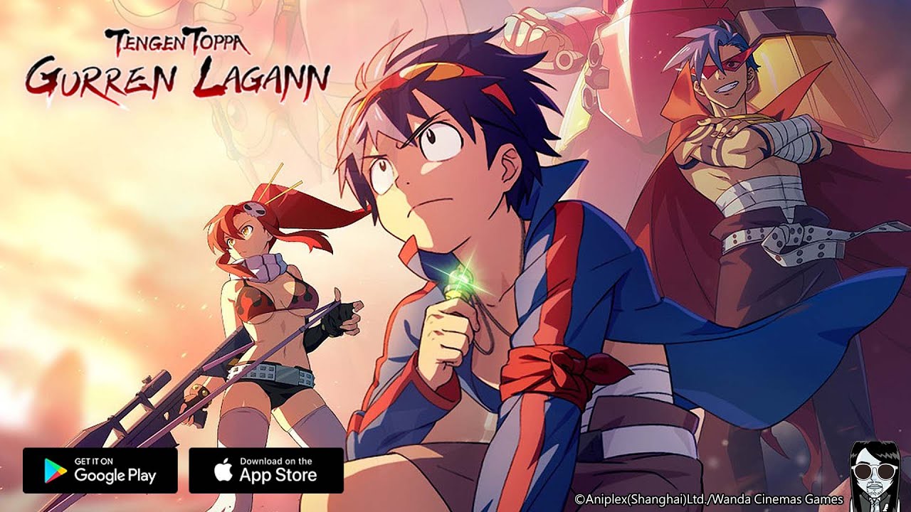 Tengen Toppa Gurren Lagann EN Gameplay Android / iOS (Official