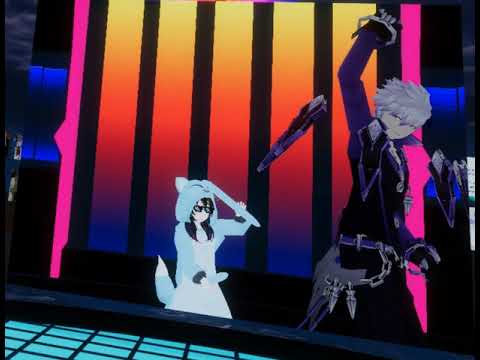 vrchat - 踊る時は忘れずにmuteするようにしましょう!;(