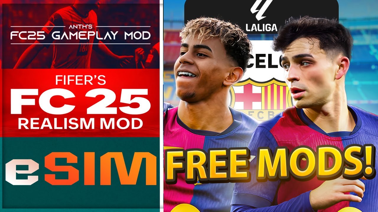 BEST FREE FC 25 REALISM MODS YOU NEED!