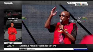 LGE 2026 | Malema rallies Nkomazi voters