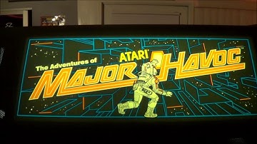 MAJOR HAVOC ATARI ARCADE VIDEO GAME - 1983