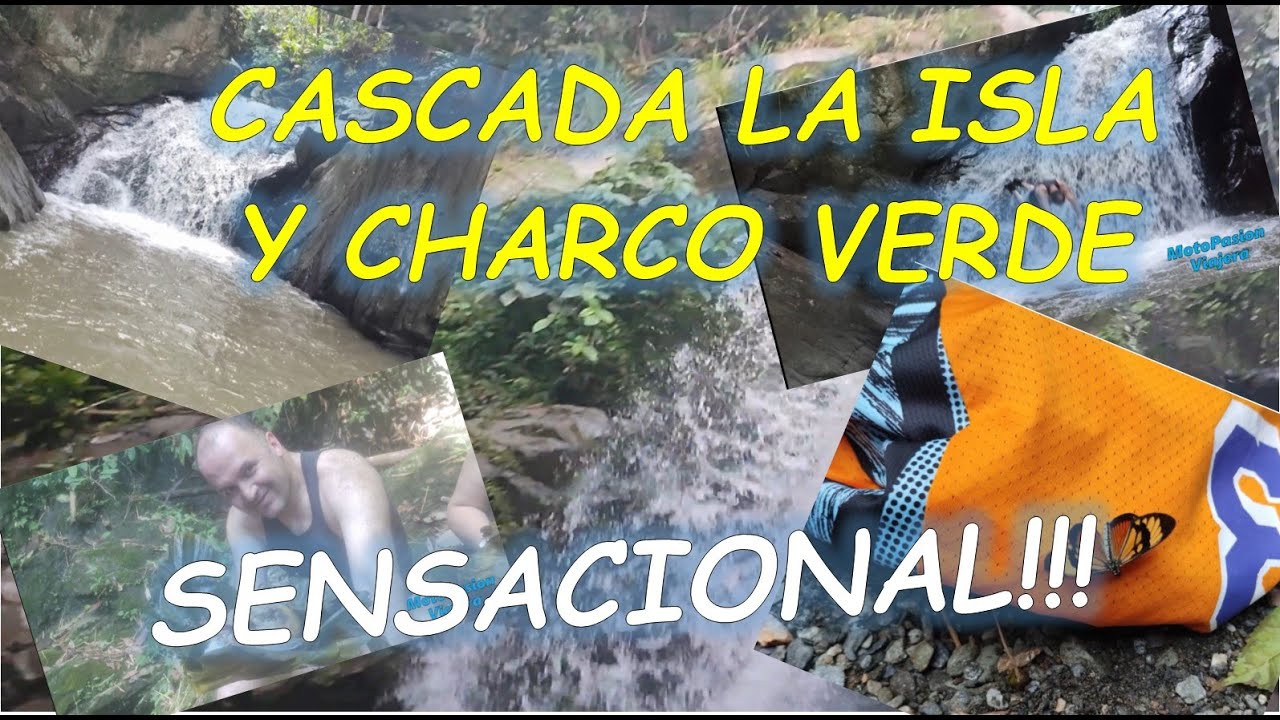 Cascada la isla charco verde alucinante ruta y paradisiaco lugar