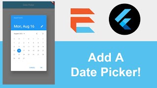 Flutter - How To Add A Date Picker To Your App