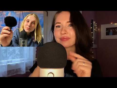 ASMR~Fast and Aggressive Skincare and Makeup💄👄⚡️ (Collab With Maddie Leigh ASMR!)