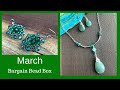 Finished pieces from the  March Bargain Bead Box | Celtic Inspiration