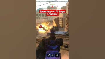 Spawn trap on Al Bagra CONTROL #shorts #cod #ps5 #gaming #clutch #mw2 #ranked #cdl #sony #samsung