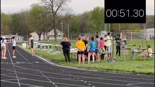 8th Grade 400m Runners KILL The 4x4