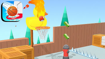 Bounce Dunk ​- All Levels Gameplay Android,ios (Part 80)