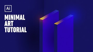 Minimal Art Vector Tutorial | Adobe illustrator 2020
