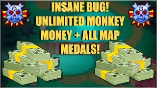 BTD6 New Boss - INSANE Game Breaking Save File Bug - Farm Unlimited Medals / Monkey Money & More!!