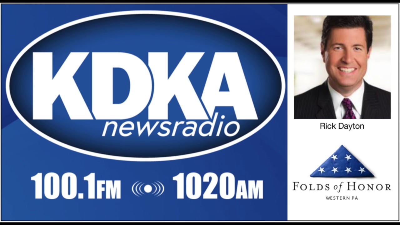 KDKA's Rick Dayton interviews Stephen L. Eckert about Folds of Honor