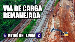 Agora Vai? Via De Carga É Remanejada E Obras Do Metrô Bh Podem Avançar