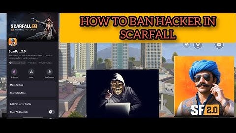 HOW TO BAN HACKER IN SCARFALL 2.0 🤬💔|| HACKER BAN KAISE KARE  🤔|| SCARFALL RAJ.... 