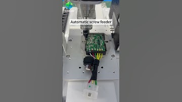 Screw Tightening Robot. #wireharness #assembly #screwdriver