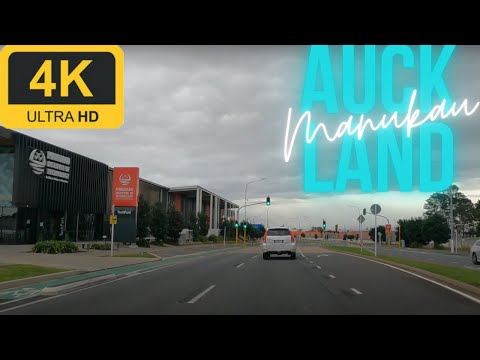 Waiuku to Manukau | Auckland Drive | Winter | 4K