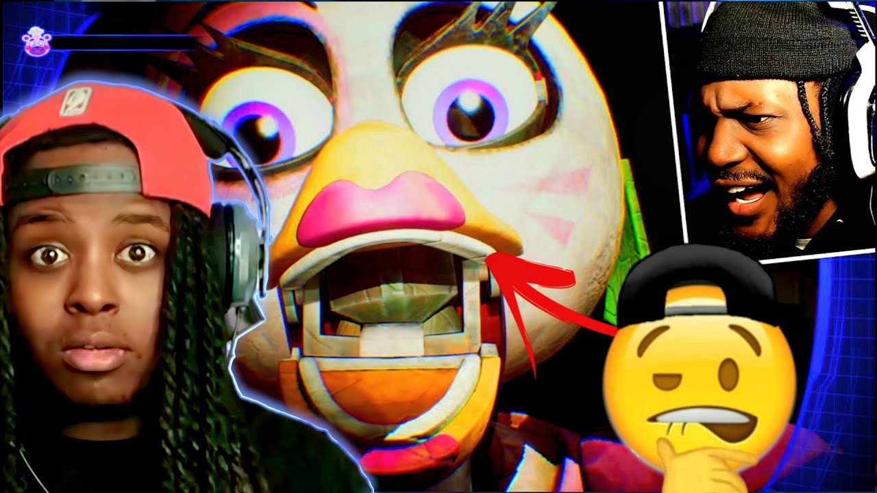 CHICA PUT THE WHOLE THING IN HER MOUTH 😏 | CoryxKenshin FNAF Security Breach Part 2 REACTION