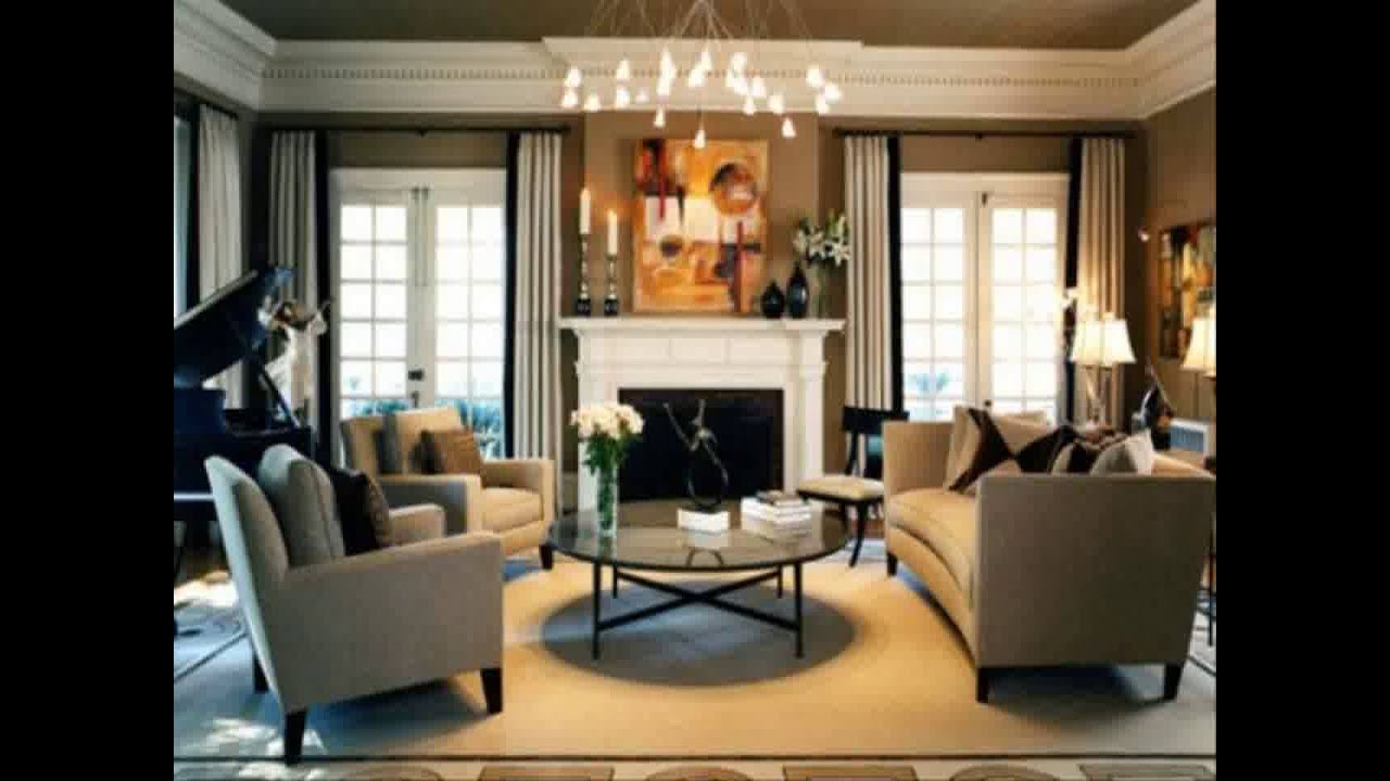 living room ideas gold curtains - YouTube
