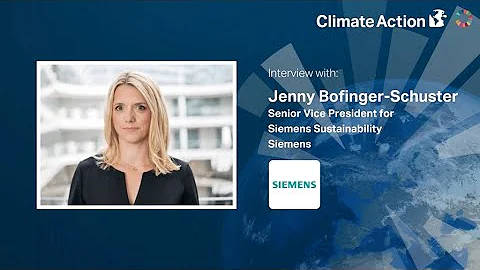 Interview with Jenny Bofinger-Schuste...  at Sieme...