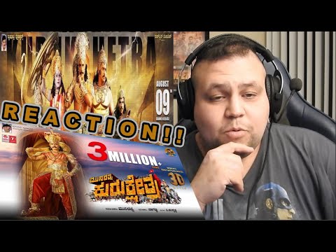 Kurukshetra Kannada Trailer REACTION!!