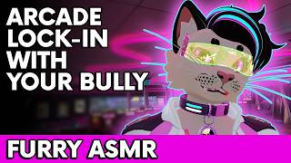 Arcade Lock-in With Your Bully (ASMR, Furry, Roleplay, Soft Spoken)
