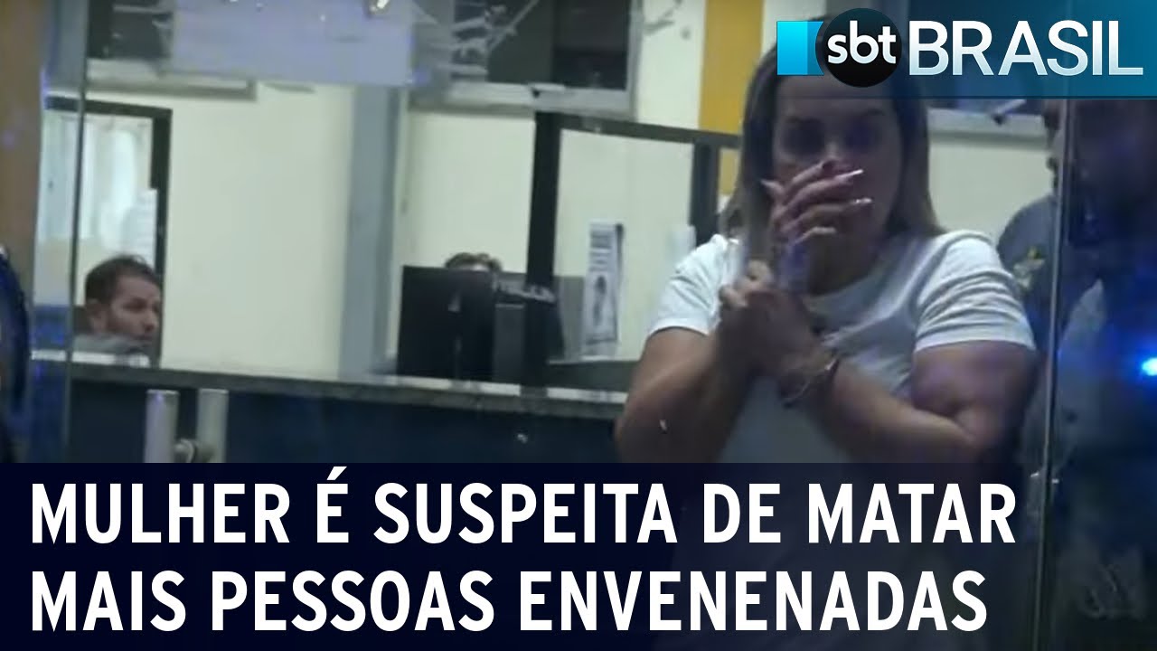 RJ: polícia investiga mulher, suspeita de envenenar enteados, por mais mortes |SBT Brasil (21/05/22)