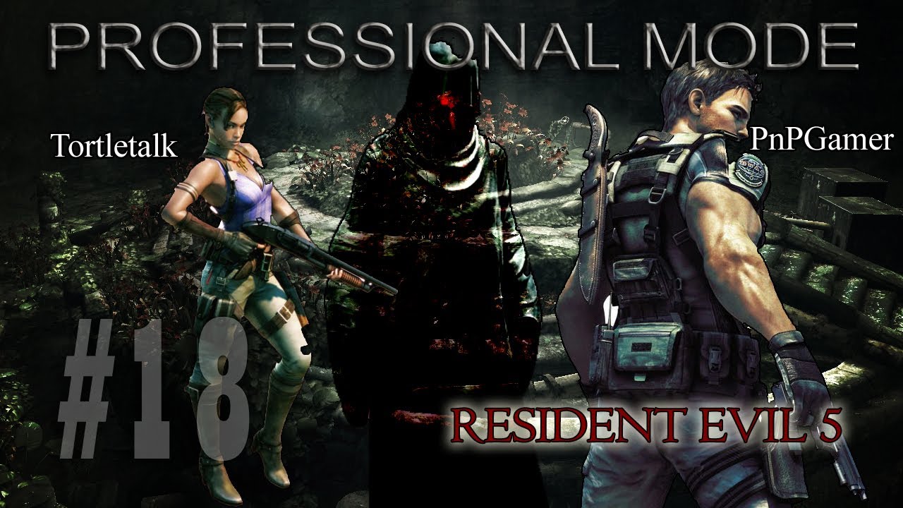 Resident Evil 5 - Professional Mode Co-op!: Flower Power