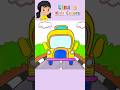 Wheels on the Bus 🌈 Nursery Rhymes & Kids Songs