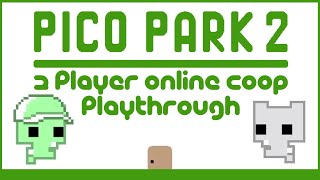 Pico Park 2 - 2 Player Online Coop - World Mode Playthrough - No Commentary