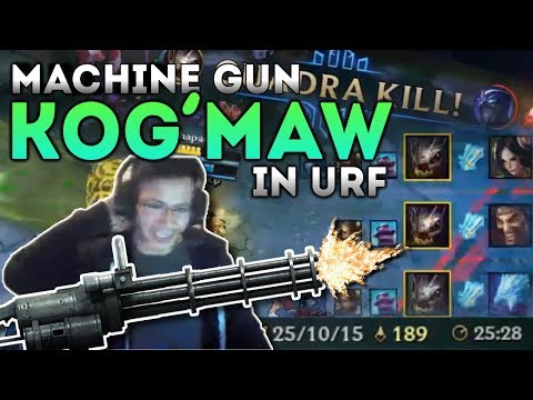 Video Shiphtur | FULL AP MACHINE GUN KOG'MAW - URF - youtube