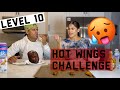 Wing Challenge, my Lips TURNED WHITE!!