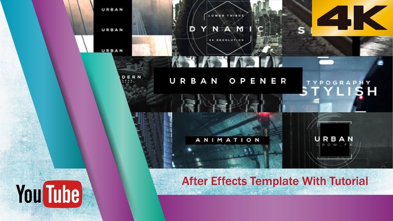 Urban Opener - After Effects Template With Tutorial 4K