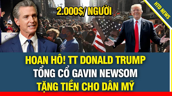 NÓNG! TT Trump chính thức vào cuộc cứu lấy California, trích hàng tỷ USD tiền mặt tặng cho dân Mỹ