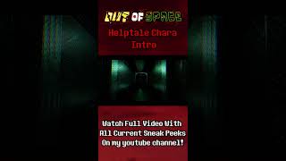 Out Of Space Helptale Chara Intro #roblox #undertale #chara #sans #horror