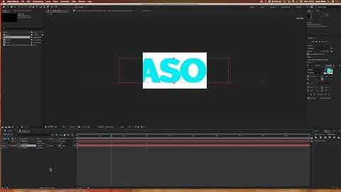 Track Matte Text Reveal - Adobe After Effects Tutorial