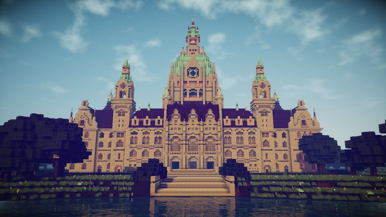 Minecraft: City Hall Hannover [Let's Show][HD+] - YouTube