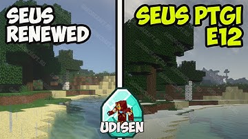 Minecraft  SEUS Renewed 1.18.2 vs SEUS PTGI 1.18.2 - shaders comparison 1.18.2 (EASY)