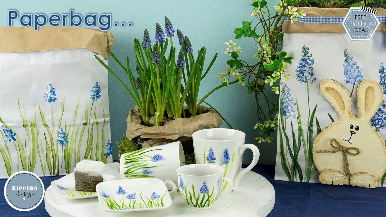 Spring paperbag | Kippers Hobby