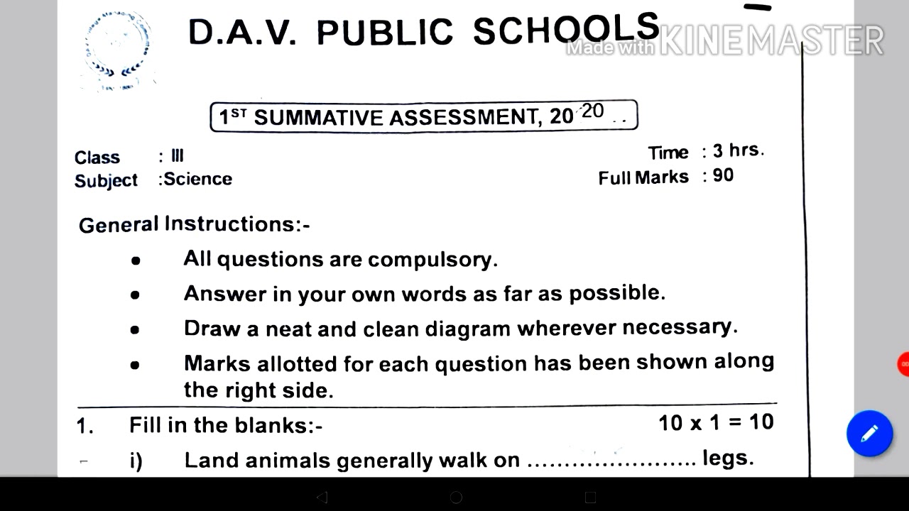 dav assignment class 3