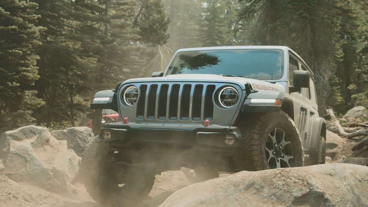 世界で最も過酷なオフロード Rubicon Trail をjeep Wranglerが乗り越えてゆく Youtube