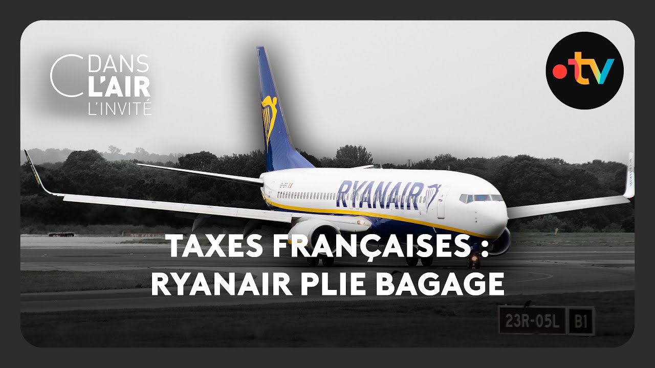 Taxes françaises : Ryanair plie bagage