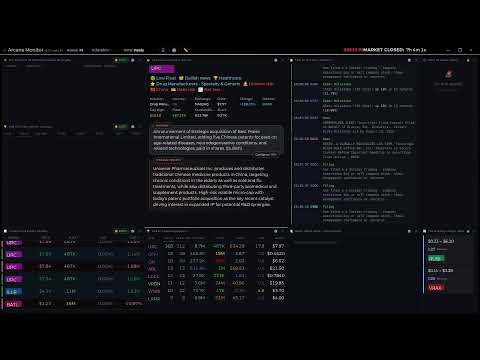 Scanner Arcane Monitor — Real-Time Stock Market Momentum Scanner (v5.4 Beta - engine 7) thumbnail