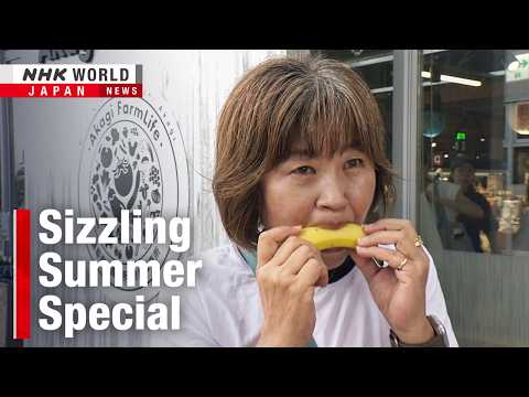 Japan's scorching city grows premium banana businessーNHK WORLD-JAPAN NEWS