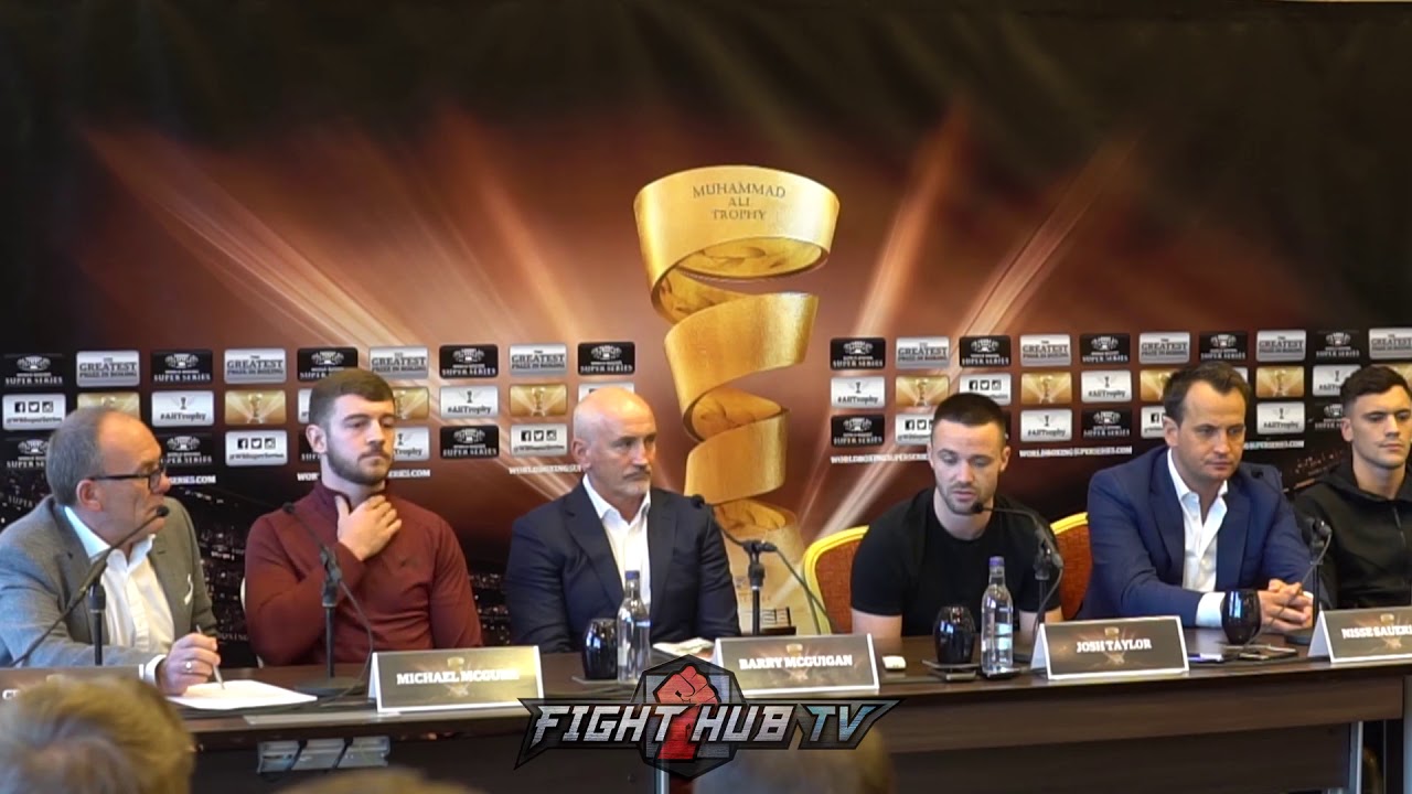 matchroom country club WORLD BOXING SUPER SERIES - *FULL PRESSER* - JOSH TAYLOR V RYAN MARTIN