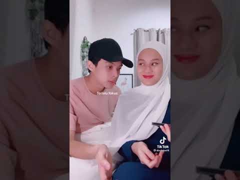 Tiktok Dinda Hauw dan Rey Mbayang, perhatiin muka rey yang bingung😂😅