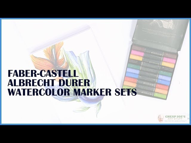 Craft vs Artist Grade Watercolor Markers (ft Sketchmarker Aqua, Albrecht  Dürer)