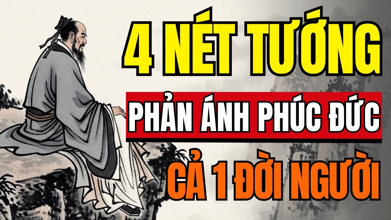 Cổ Nhân Dạy: 4 Nét Tướng Phản Ánh Phúc Đức Cả Một Đời Người | Triết Lý Cuộc Sống