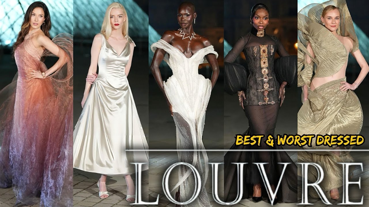 TOP 10 BEST & WORST DRESSED AT THE LE GRAND DINER DU LOUVRE 2026! 