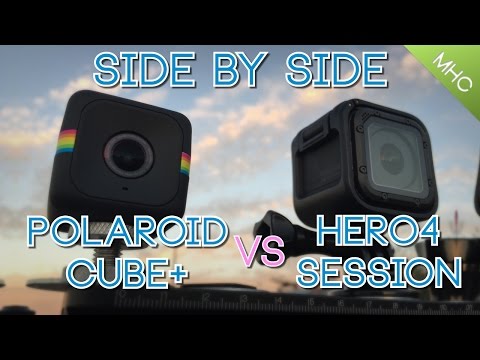 Polaroid Cube+ vs GoPro Hero4 Session: Everything Covered