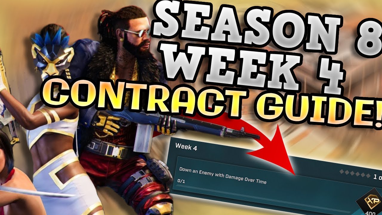 Season 8 Week 4 Seasonal Contract Guide | Rogue Company Tips - YouTube